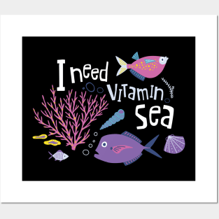 I need vitamin Sea Posters and Art